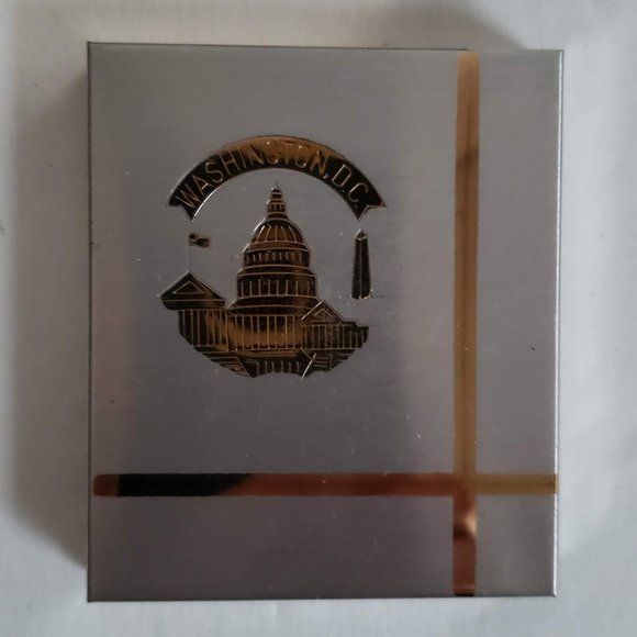 Lot 3pcs Hinged Metal Boxes Cases Holder - Picture 9 of 9